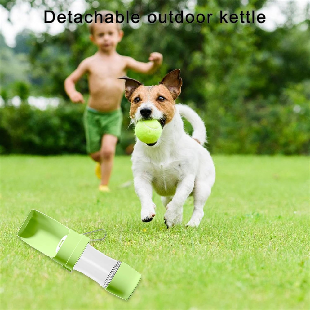 Borraccia per cani e gatti, ciotola per l'acqua, contenitore da viaggio anti-perdita per cuccioli, ideale per Mops, Chihuahua, Labrador