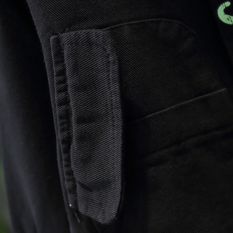 NEUE Frühling Herbst gutaussehend Jungen Jacken Graffiti oben Graben Mantel Langarm freundlicher Outwear Straße Junge Mann Coole Kleidung