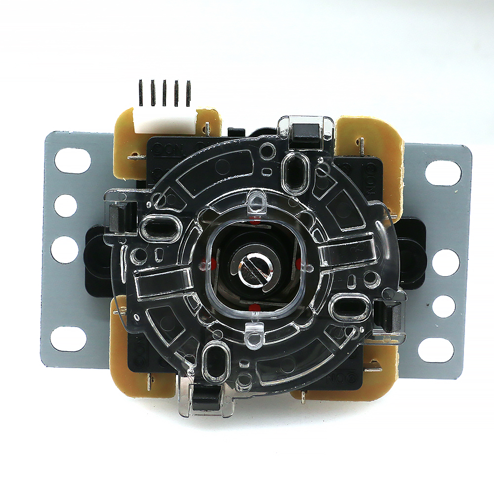 Copia de Joystick SANWA con conector de 5 pines, limitador cuadrado clásico de 8 vías, máquina de juego de salón recreativo, palo Neo Geo, piezas de bricolaje