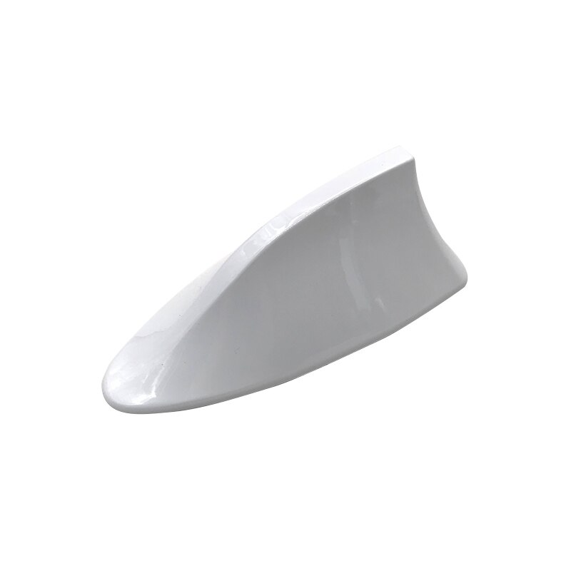 Car Style Shark Fin Antenna Auto Radio Signal Aerials Roof Antennas: white