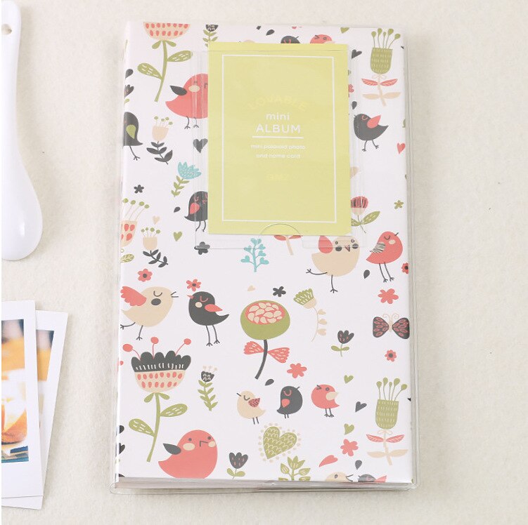 Los Fick – Album Photo avec 84 pochettes, coloré, pour Fuji Instax Mini 7s 8 25 50s: Sparrow