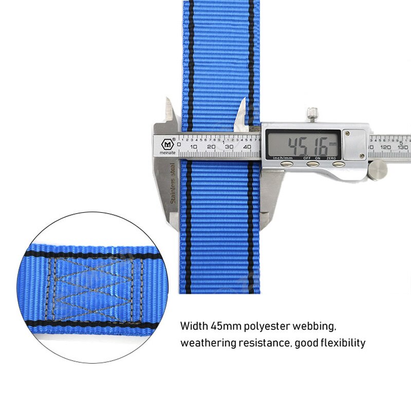 Single Hanging Point Safety Belt Harness for High Altitude Work Rock Climbing Downhill Anti Falling Waist Support Safety Belt