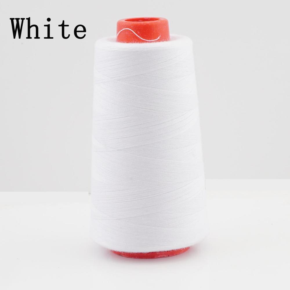 3000 Yards Polyester Sewing Machine Line 402 Pagoda Line Fine Line High Speed Flat Sewing Machine Line: White