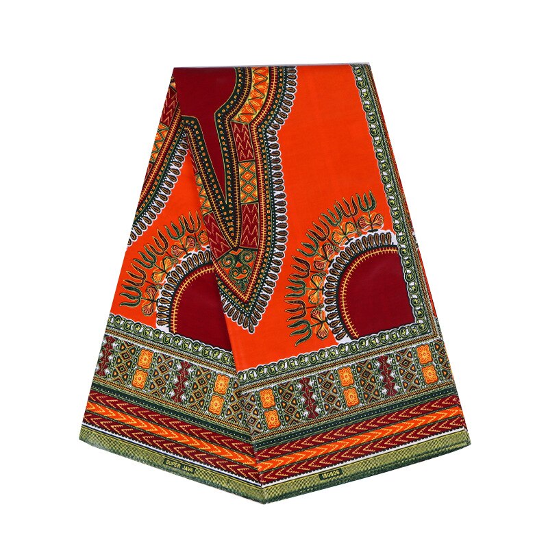 Tela africana de cera de algodón, tejido Batik para ropa de África, cera de tissu de ghana,: 04