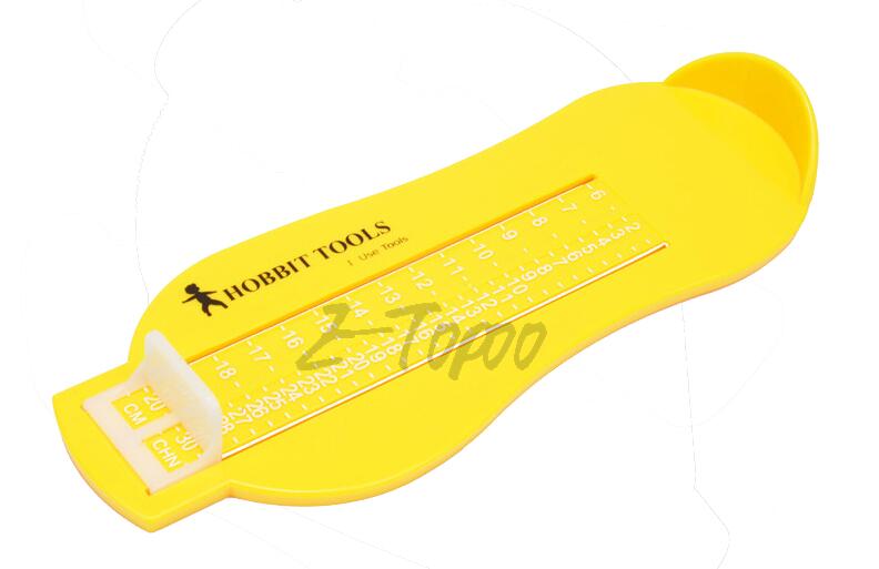 18-48 Euro Size Professionele Voet Meten Gauge Usa Maat 0-30Cm Kinderen Volwassen Schoen Measure Tool sizer Schoenmaat Rekenmachine: 20cm normal yellow