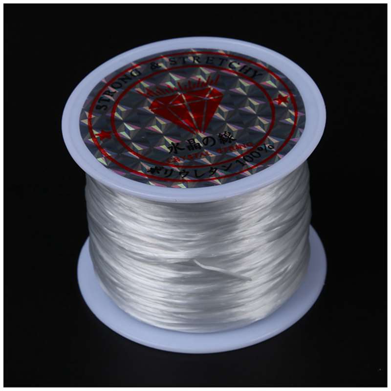 60M Stretchy Elastic Crystal String Cord Thread For Jewelry Making