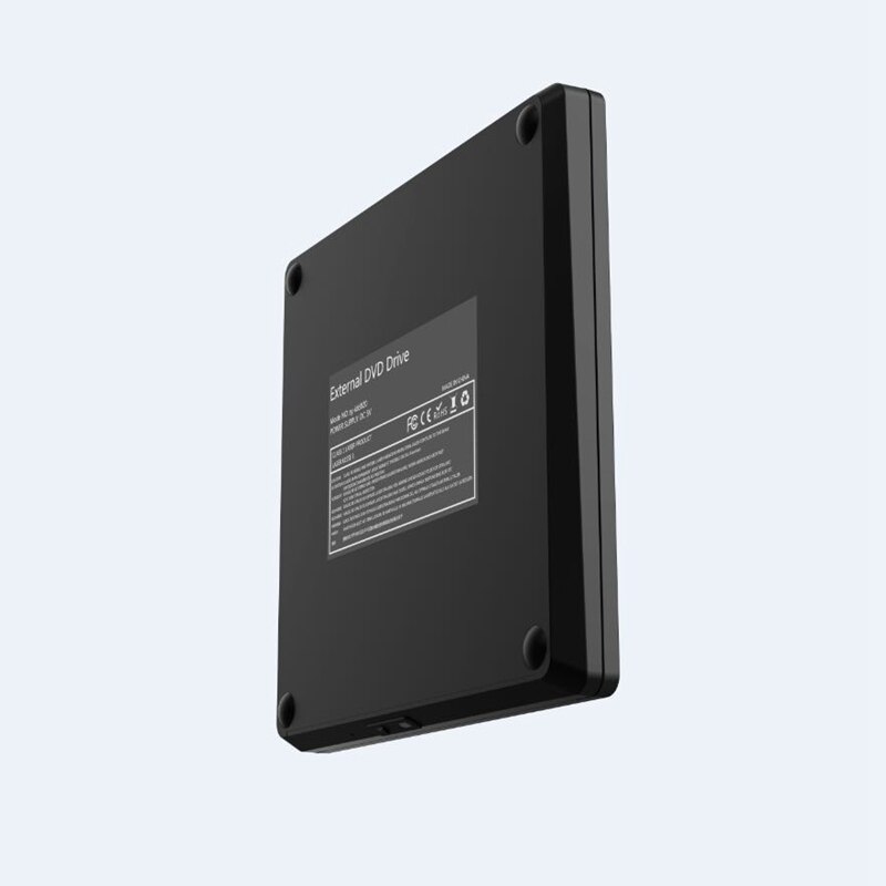 Externe optische drive usb 3.0 cd /  dvd-rom combinatie aluminium dvd-rw-rom-brander voor professionele laptop win 7 / 8.1 / 10 linux