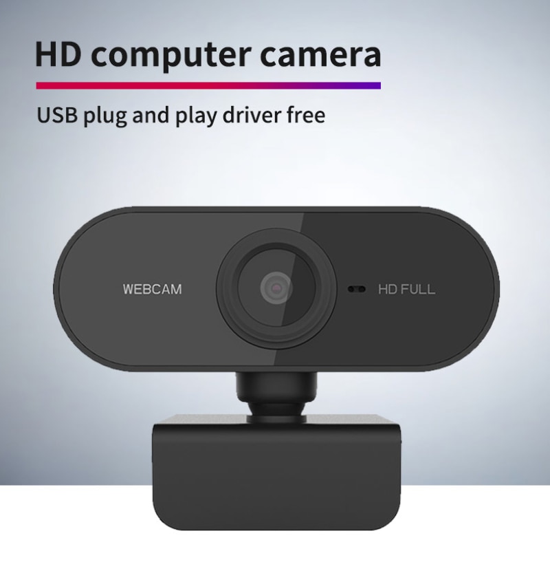 1080P 720p 480p HD Web Computer Camera Webcam With Mic Rotatable Desktop Video Recording Calling For PC Computer