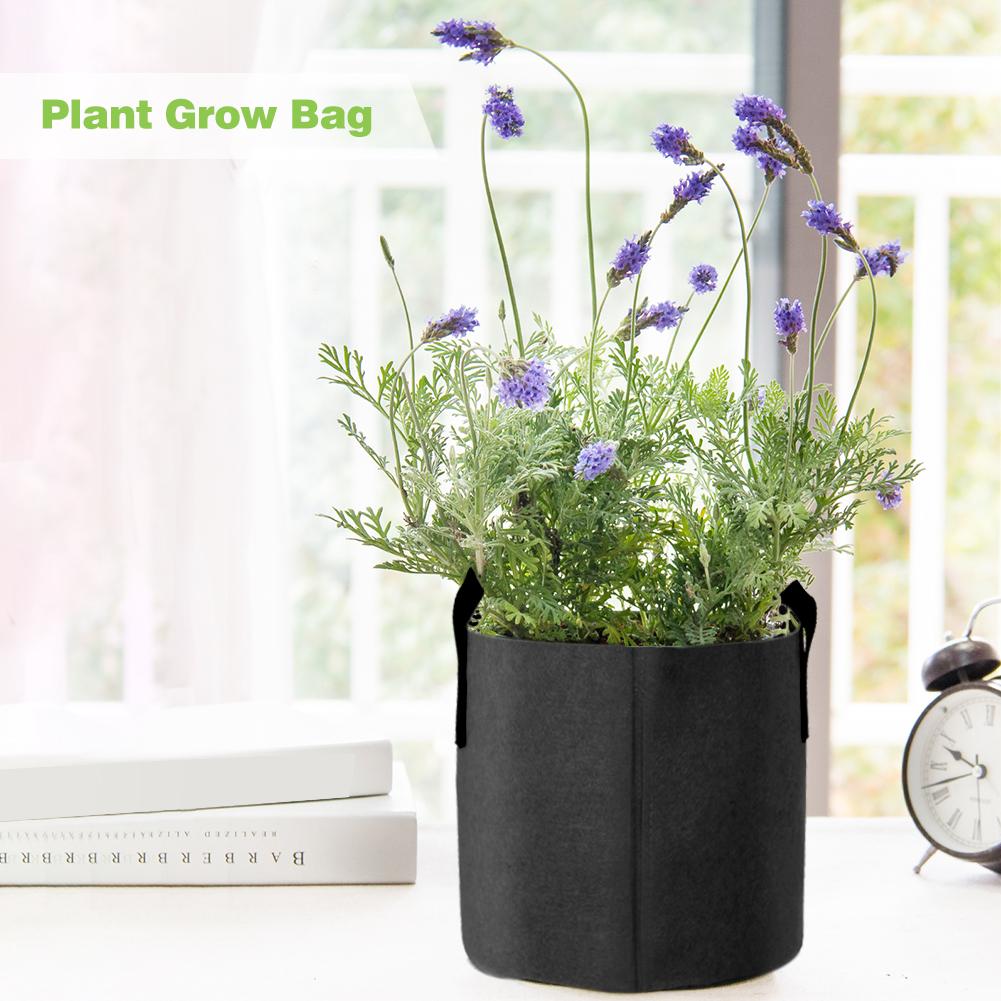 Vegetable Plant Grow Bag DIY Potato Grow Planter PE Material Cloth Tomato Flowers Planting Bag Foldable Saving Storage Space