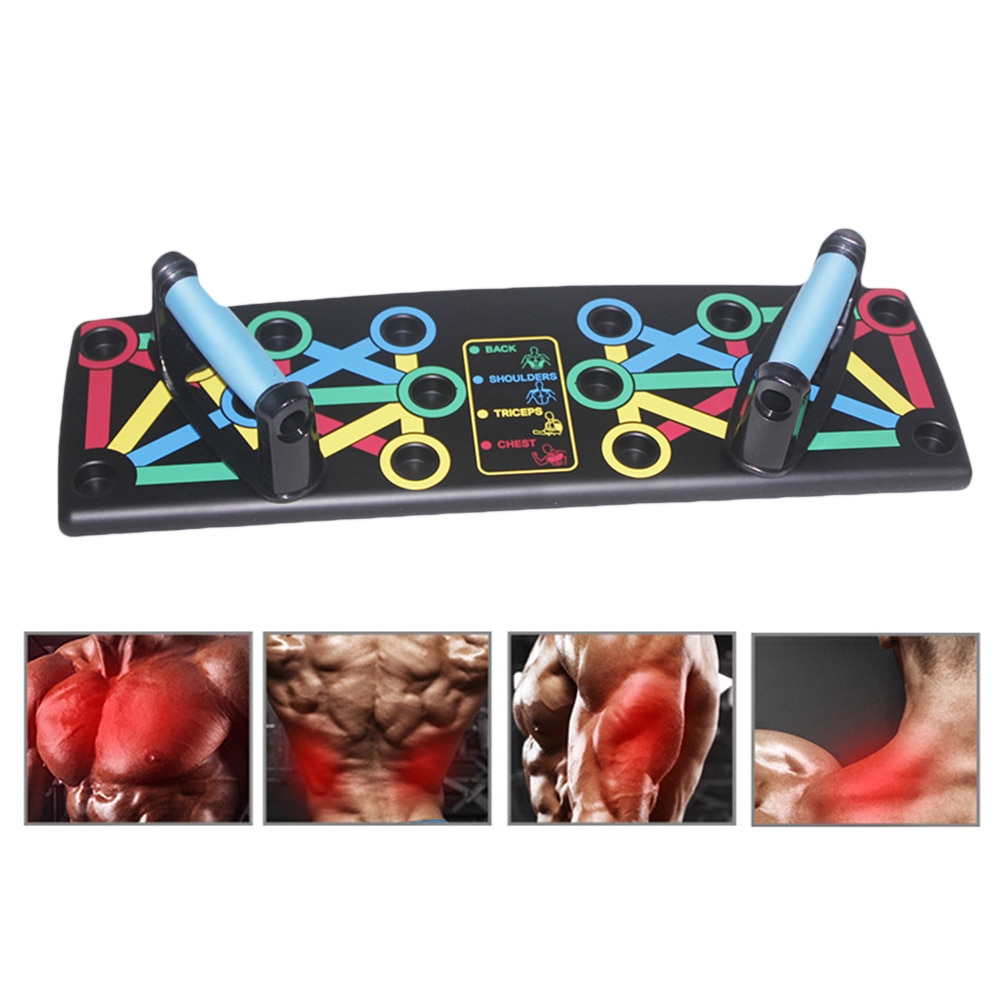 Push-Up Board 14 In 1 Push-Up Männer Training System Fitness Workout Training Stehen Bord Körper Gebäude System Gym ausrüstung #40: Default Title