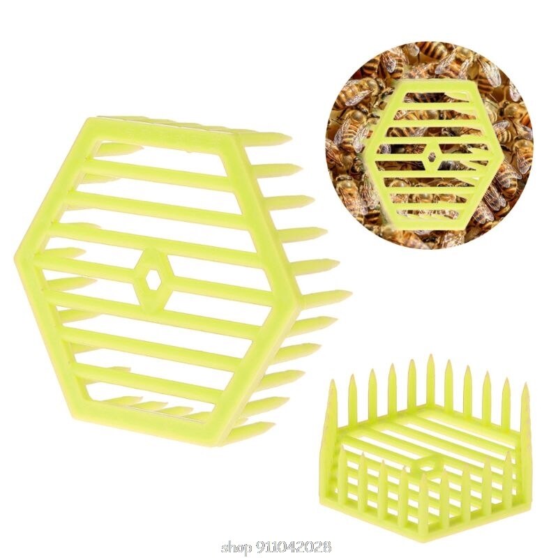 Bee Koningin Kooi Bijenteelt Bijenteelt Tool Plastic Apparatuur Zeshoekige Levert D21 20
