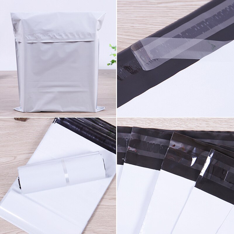 100pcs/Lot Courier Bag Courier Envelope Bags Mail Bag Mailing Bags Envelope Self Adhesive Seal Plastic Pouch