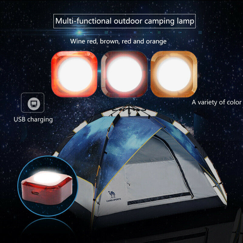 Camping Waterdichte Led Licht Lamp Tent Vissen Lantaarn Outdoor Emergency Lamp