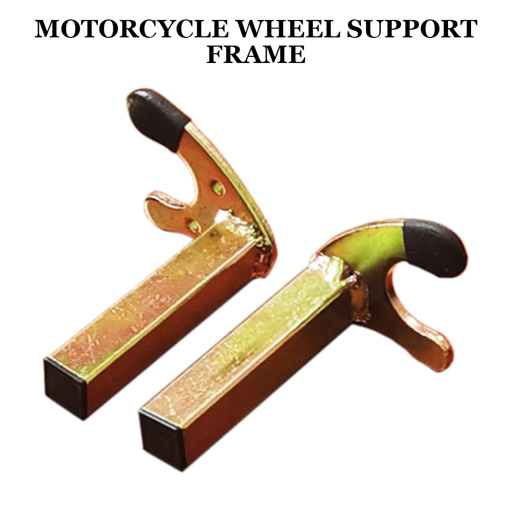 10cm Motorcycle Bike Stands Wheel Support Frame Stand Swing Arm Lift Tripod Hooks Hook Fork U-style: Default Title
