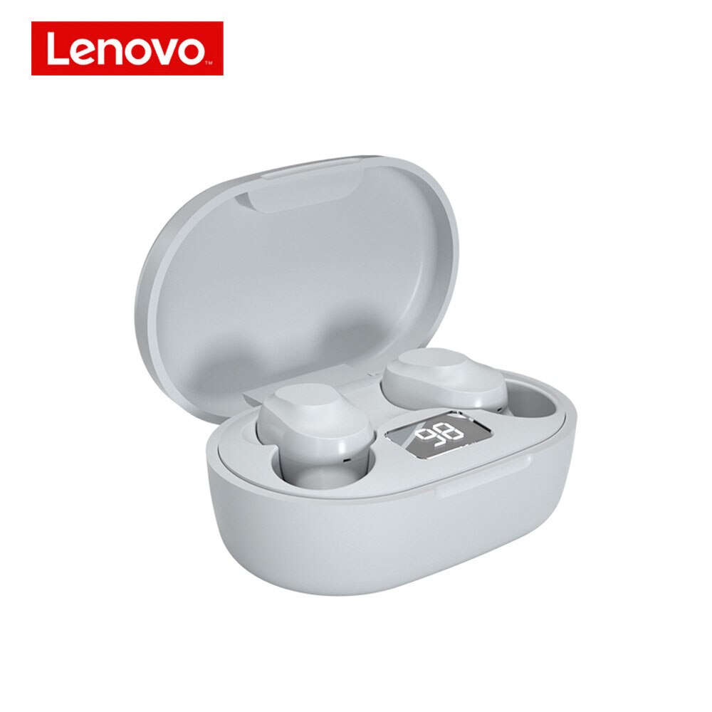 Auricolare Wireless originale Lenovo TWS QT81 XT91 XT89 XT90 auricolari Bluetooth 5.0 batteria a lunga durata cuffie con riduzione del rumore: white XT91