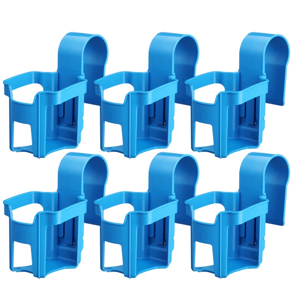Kopholder til poolside til overjordisk swimmingpool kopholder til pool drikkeholder til pool til 2 cm eller mindre rund bar ved poolen: Gul