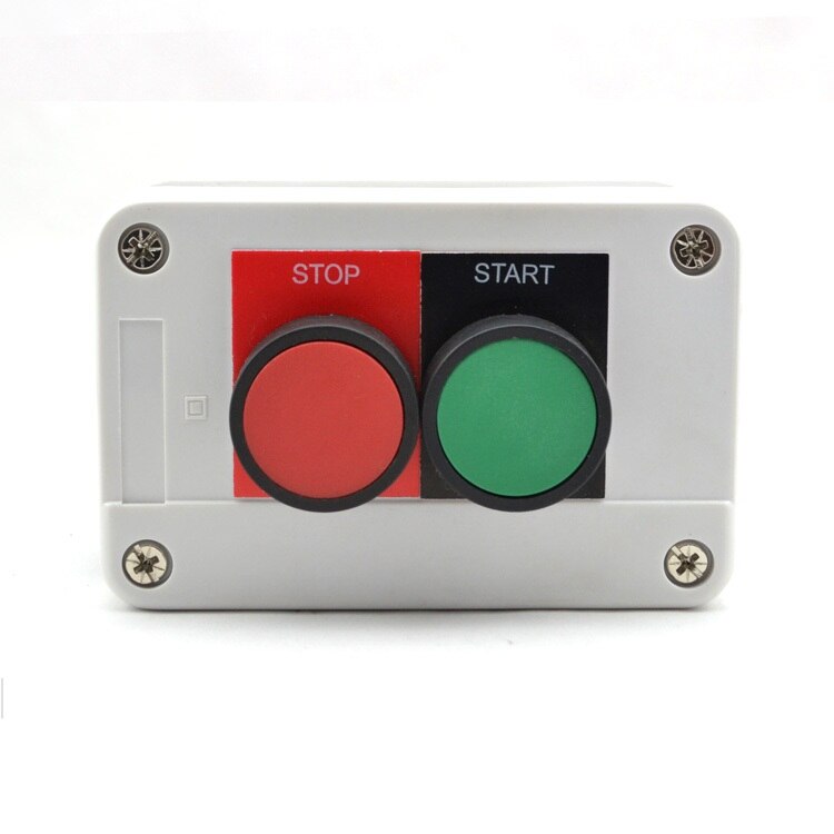 two keys press button stop start electric exit release push button station for automatic barrier gate door opener motor