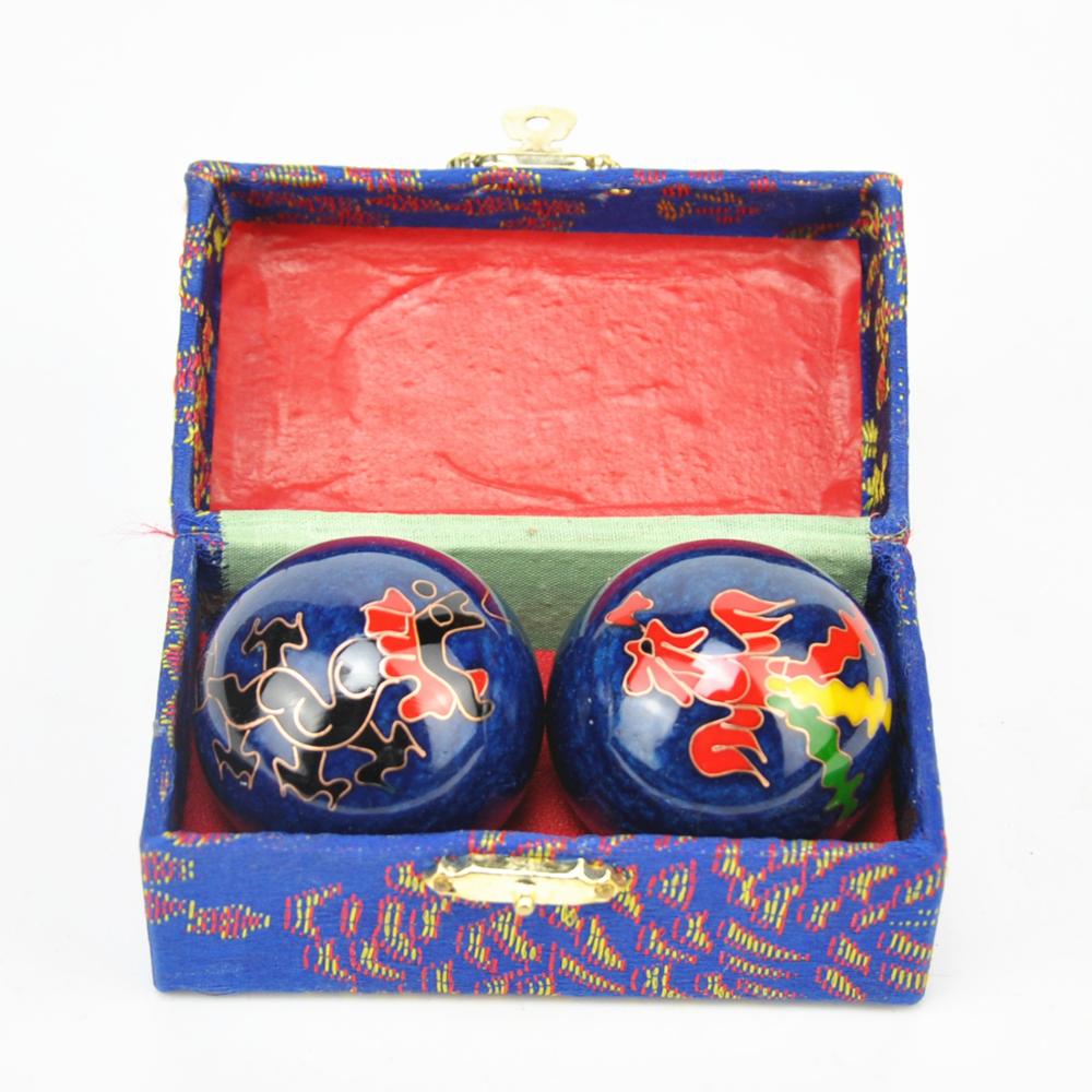 Chinese Baoding Balls Health Exercise Stress Handball Yin Yang Finger Muscles Fitness Massager Ball Wrist Strength Workout Balls: 4