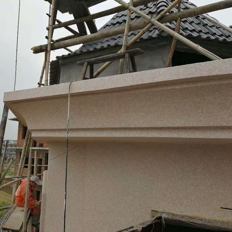 35cm/13.78in décoration de toit avant-toit ligne moule en béton/corniche ciment-forme S, intérieur et extérieur incurvé, préfabriqué et moulé en Place