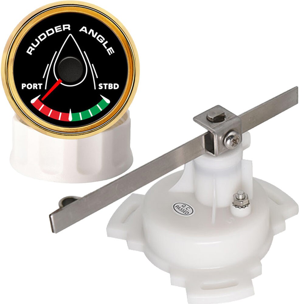 12V/24V Rudder Angle Sensor Stainless Steel fit Marine Boat Rudder Angle Indicator Gauge Fit Boat Marine Rudder Angle Indicator: E Gauge Sensor