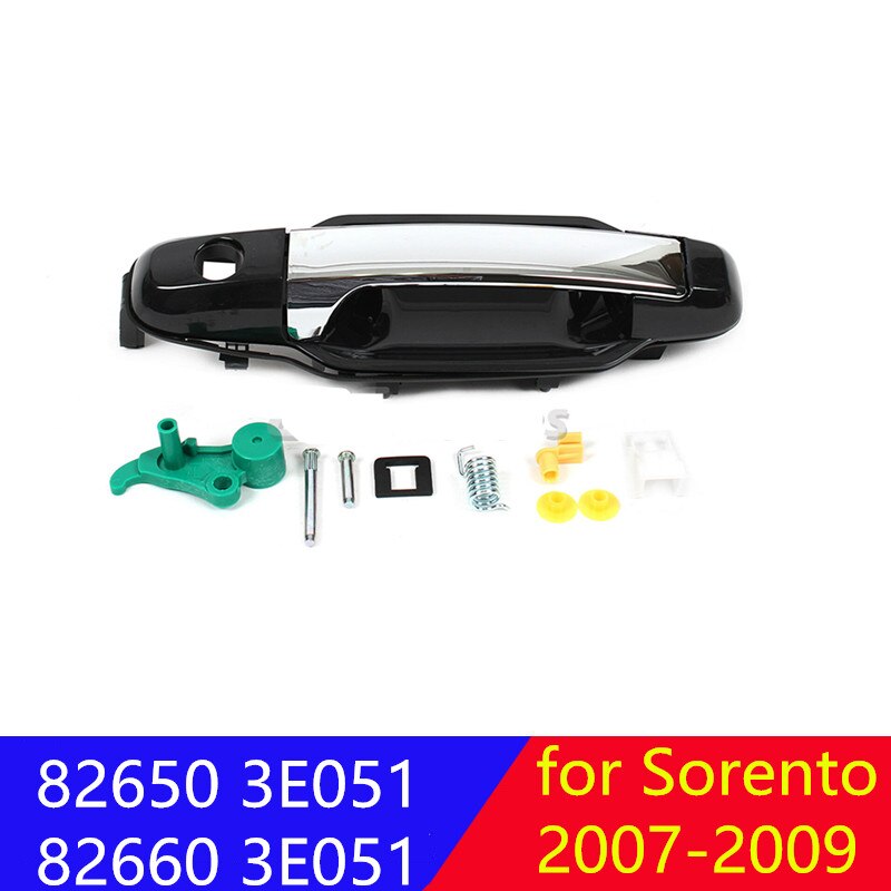 for KIA Sorento 2007 Chrome Outside Door Handle LH RH Genuine 826503E051 826603E051 82650 3E051 82660 3E051