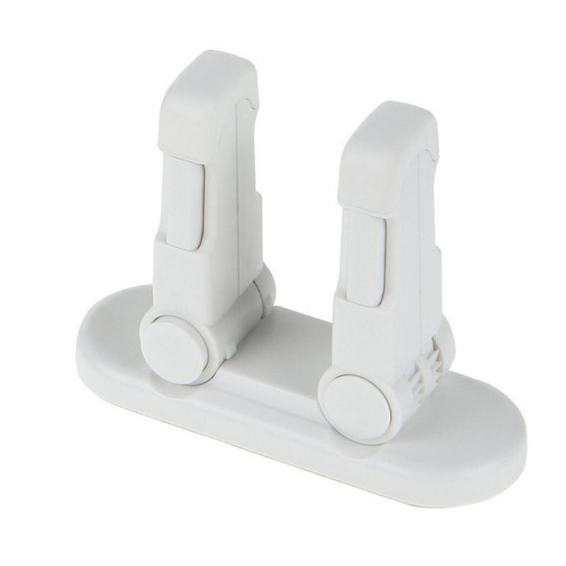 thumbnail image 2 of Child Proof Door Lever Lock – Adhesive Safety Lock For Handles, White, ABS 2 of 3