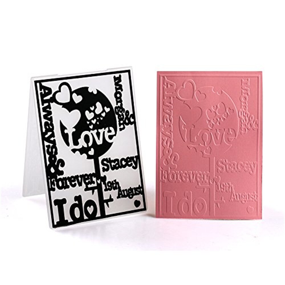 Halloween Christmas Embossing Folders Plastic Embossing Folder DIY Craft Template Paper Cards Making Tool Embossing Folders