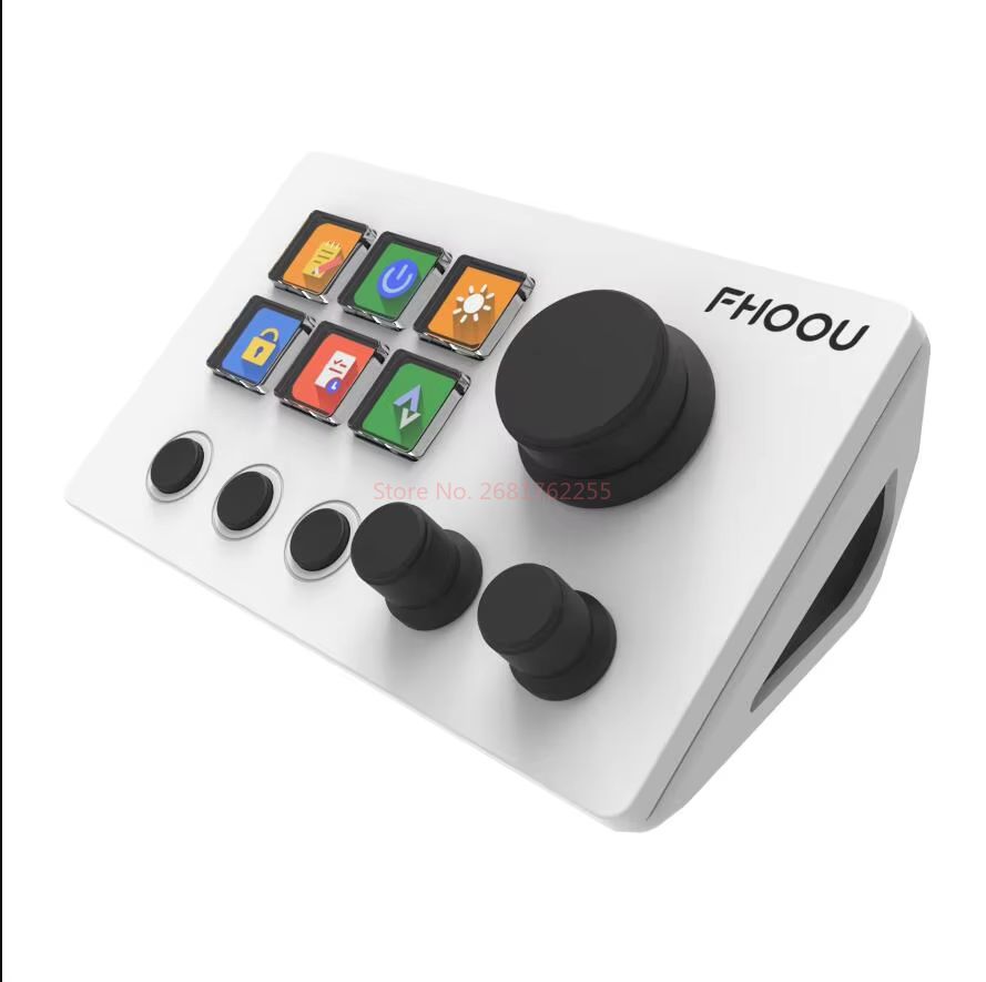 Now Mirabox N3 Streamdeck Keypad Screen Knob Customization Macro Mini Keyboard Visual Desktop Console For Desktop Computer
