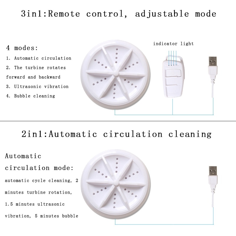 mini pralka ultradźwiękowa składany kształt wiadra ubrania robić prania podkładka robić podróży w domu zasilanie USB