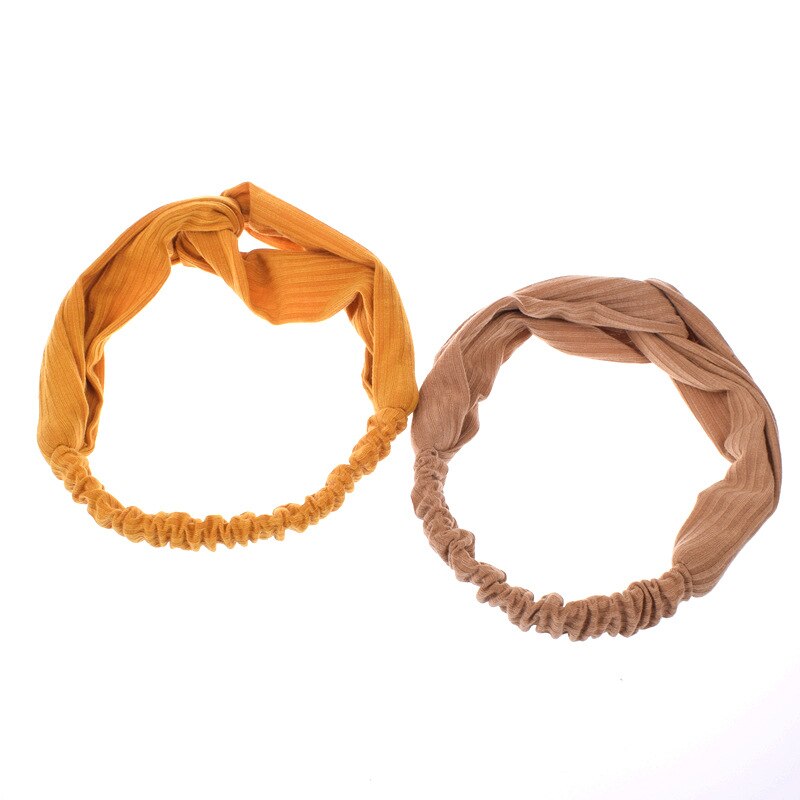 1Pcs Gebreide Cross Haar Houder Haarbanden Fleece Boog Dierlijke Oren Hoofdband Voor Vrouwen Meisjes Tulband Mode Haaraccessoires