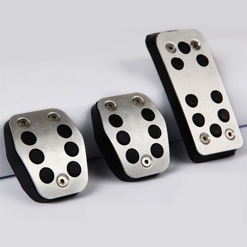 Aleación de aluminio, Pedal de acelerador para automóvil, almohadillas para Pedal de acelerador, cubre pedales para Ford Focus 2 3 4 MK2 MK3 MK4 2005