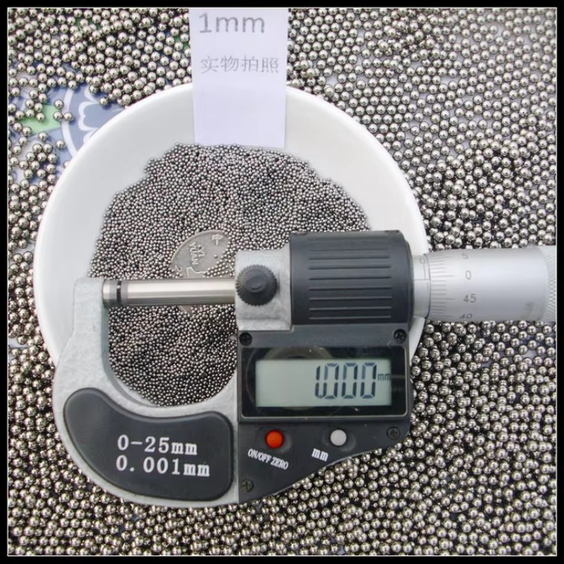 10000 st. dia 1mm kolstålskulor med diameter 1 mm lagerkulor