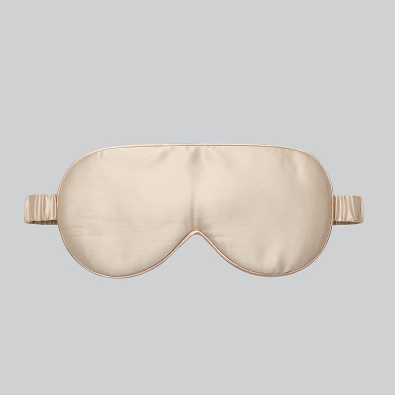High-end Mulberry Silk Eyepatch Silk Slip Edition Eye patch Travel Sleeping Silk Eye Mask Shading Pure Color Sleep Mask: 2