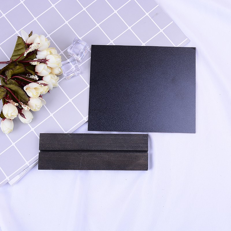 1pc Mini Wedding Kitchen Restaurant Signs Chalkboard Writing Notice Small Wooden Chalk Blackboard Message Paint Wood Board