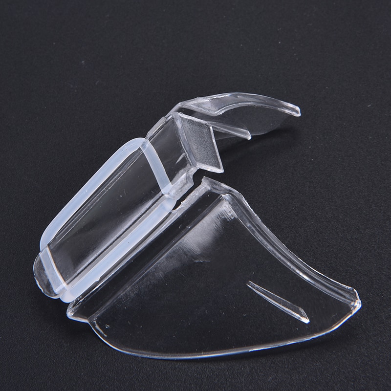 1 par sikkerhedsbriller beskyttelsesdæksler til briller beskyttelsesbriller sideskærme tpu polyurethan klar flap sidebeskytter