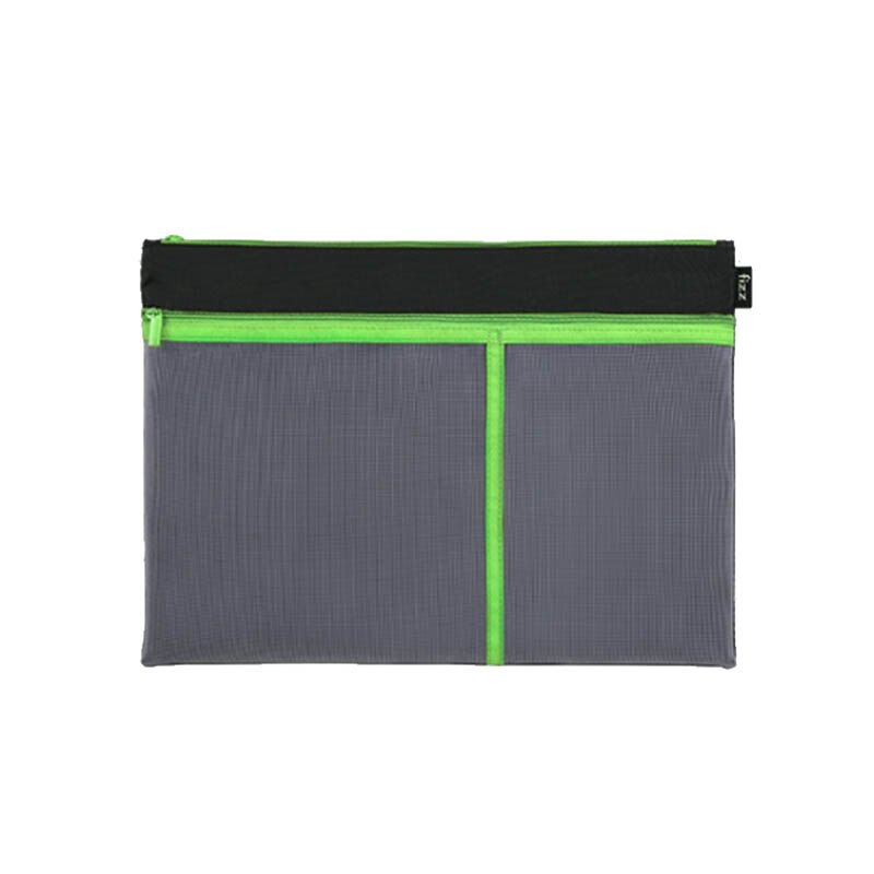 Originele Mi Jia Youpin Bestand Zak A4 Rits Triple Tas Wasbaar/Waterdicht Kantoor Opbergtas Bestand Opbergtas: 1 pcs Green