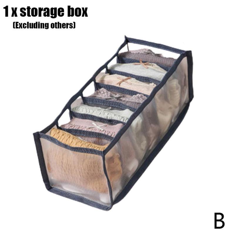 1/3 pièces sous-vêtements soutien-gorge organisateur boîte de rangement 2 couleurs placard organisateurs tiroir pour sous-vêtements boîtes soutien-gorge chaussettes fournitures Sca G3O2: B