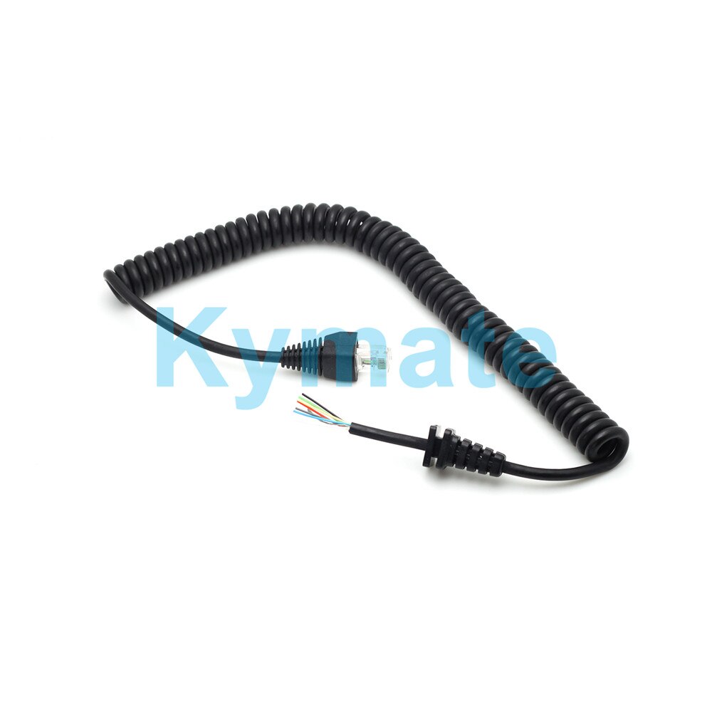 Cable de micrófono para micrófono Yaesu MH-67 para FT-817, FT-450, FT-817ND, FT-857D, FT-897 altavoz de MH-67 de Radio de coche