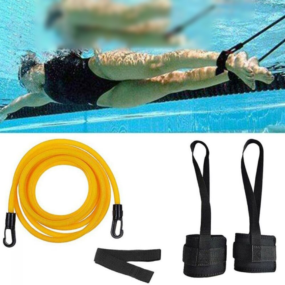 Training Resistance Belt Latex Lightweight Swim Resistance Belt Swimming
