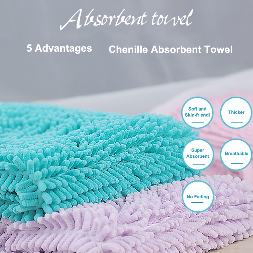 Super Absorbent Dog Towel - Quick Dry Pet Cat Bath Towel - Soft Microfiber