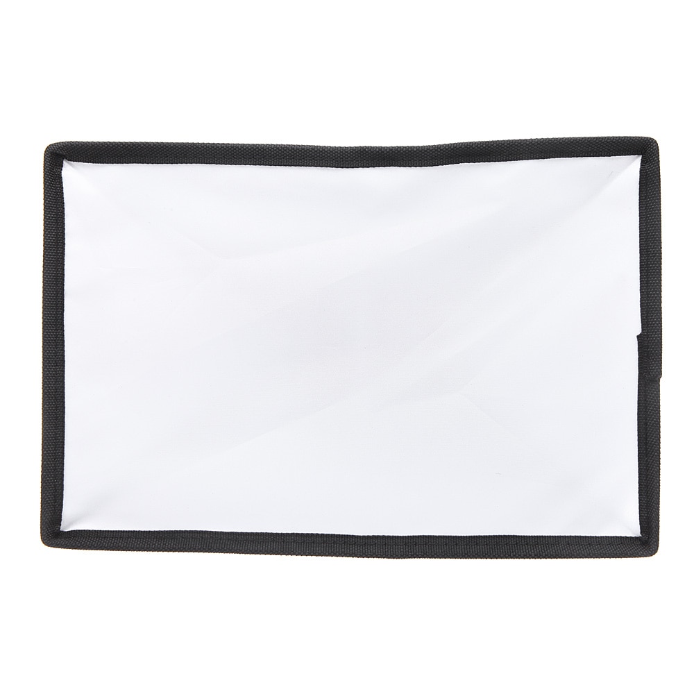 Andoer 20*30 cm/7.9 * 11.8in Draagbare Fotografie Flash Diffuser Mini Softbox Kit voor DSLR Speedlite Flash