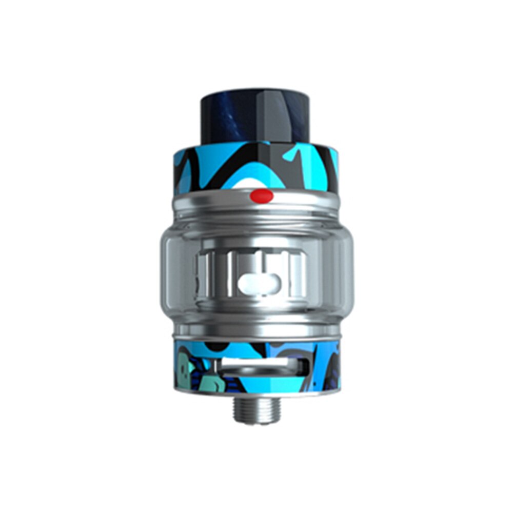 Original Freemax Fireluke 2 Subohm Tank 2ml/5ml Capacity with TX1 & TX2 mesh coil slide-to-open top fill vs Mesh Pro Tank: Graffiti Blue / 2ml