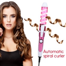 Rizador de pelo automático de 3 colores máquina para rizar el cabello, estilista de peluquería, salón de belleza de , portátil, regulador de temperatura