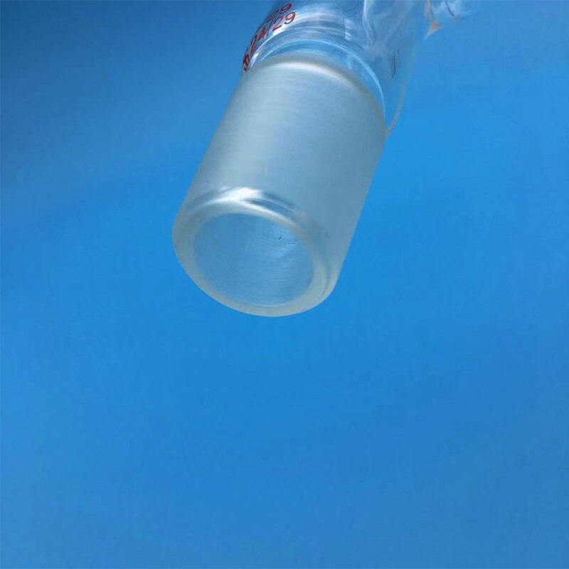 Glass Three-Way Adapter,Distillation Head,Oblique Down Type,Lab Glassware