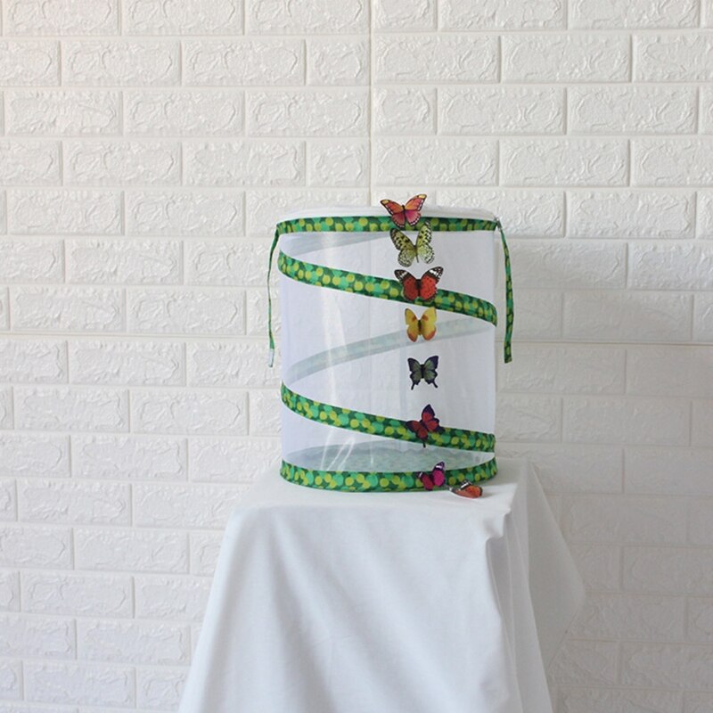 Insect and Butterfly Habitat Cage Terrarium Insect Mesh Cage Bug Terrarium House See Through Easier