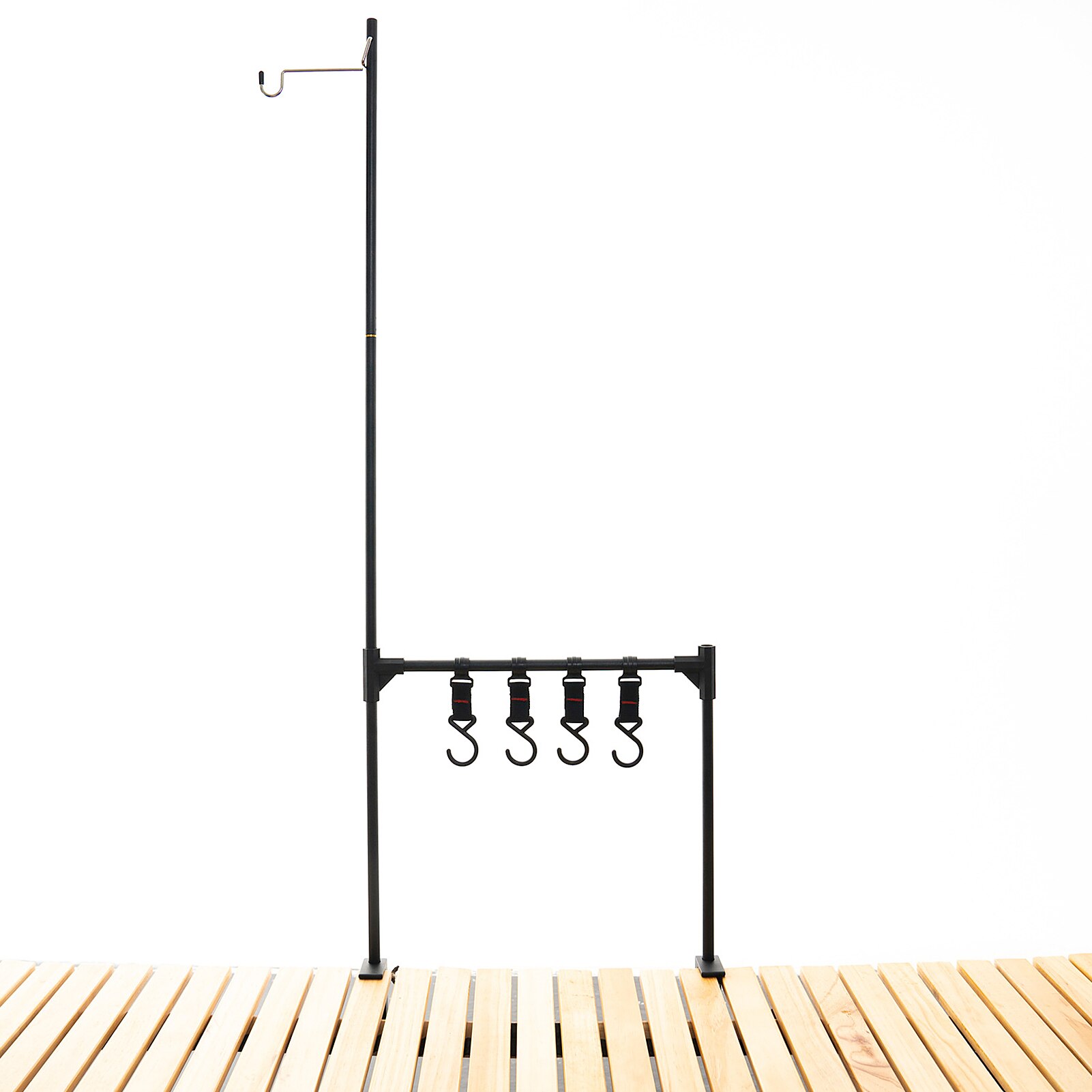 Lightweight Folding Camping Cookware Hanging Rack Shelf Portable Outdoor BBQ Tool Clothes Storage Hanger Stand Rack: Type 3