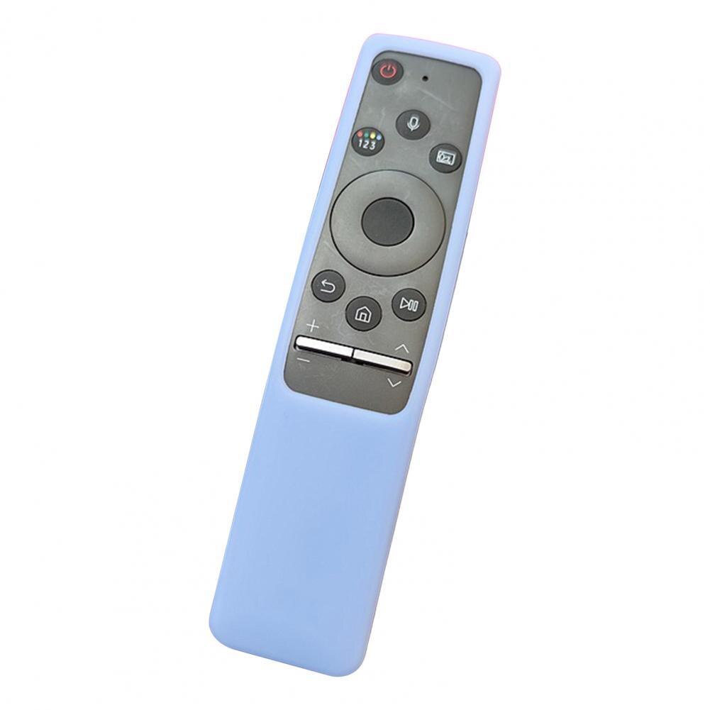 Colorful Durable Shock Proof Remote Control Cover Silicone Remote Control Protector Smooth Surface: Sky Blue