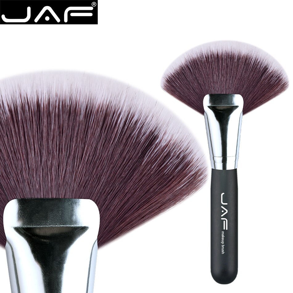JAF Synthetic Large Fan Brush Pincel Maquiagem Agent Big Fan Brush Maquiagem Professionalfree 16SSYF