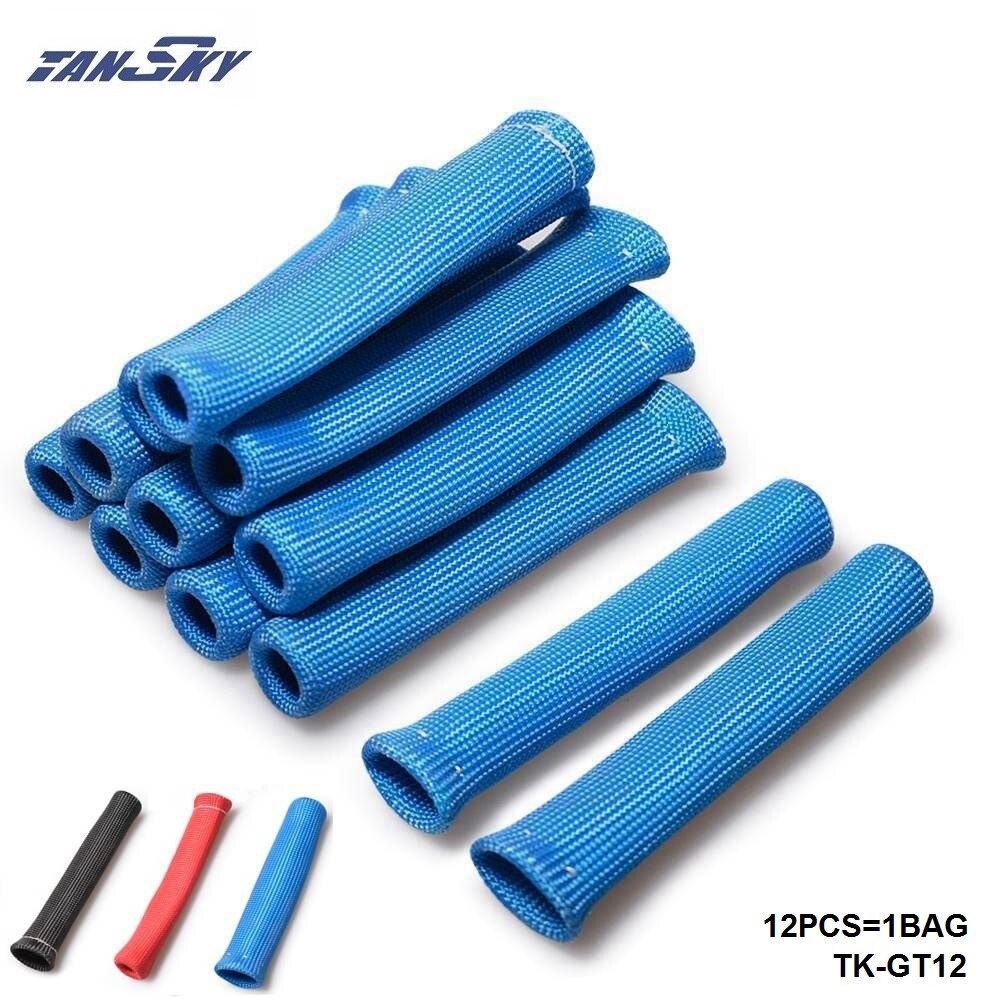 12cyl heat Protector Sleeve sleeving Spark Plug Wire Boot fuel oil lines Basalt TK-GT12