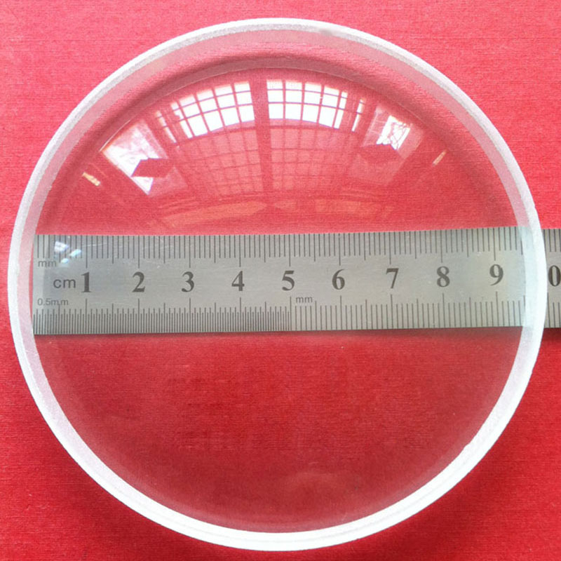 1pc 100mm diameter optiskt glas stor optik dubbel konkav glaslins brännvidd  -300mm